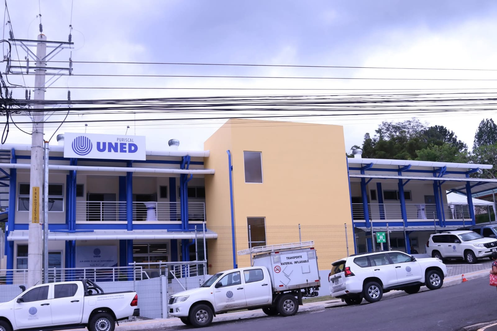 Instalaciones de la UNED en Santiago de Puriscal, sede del colegio